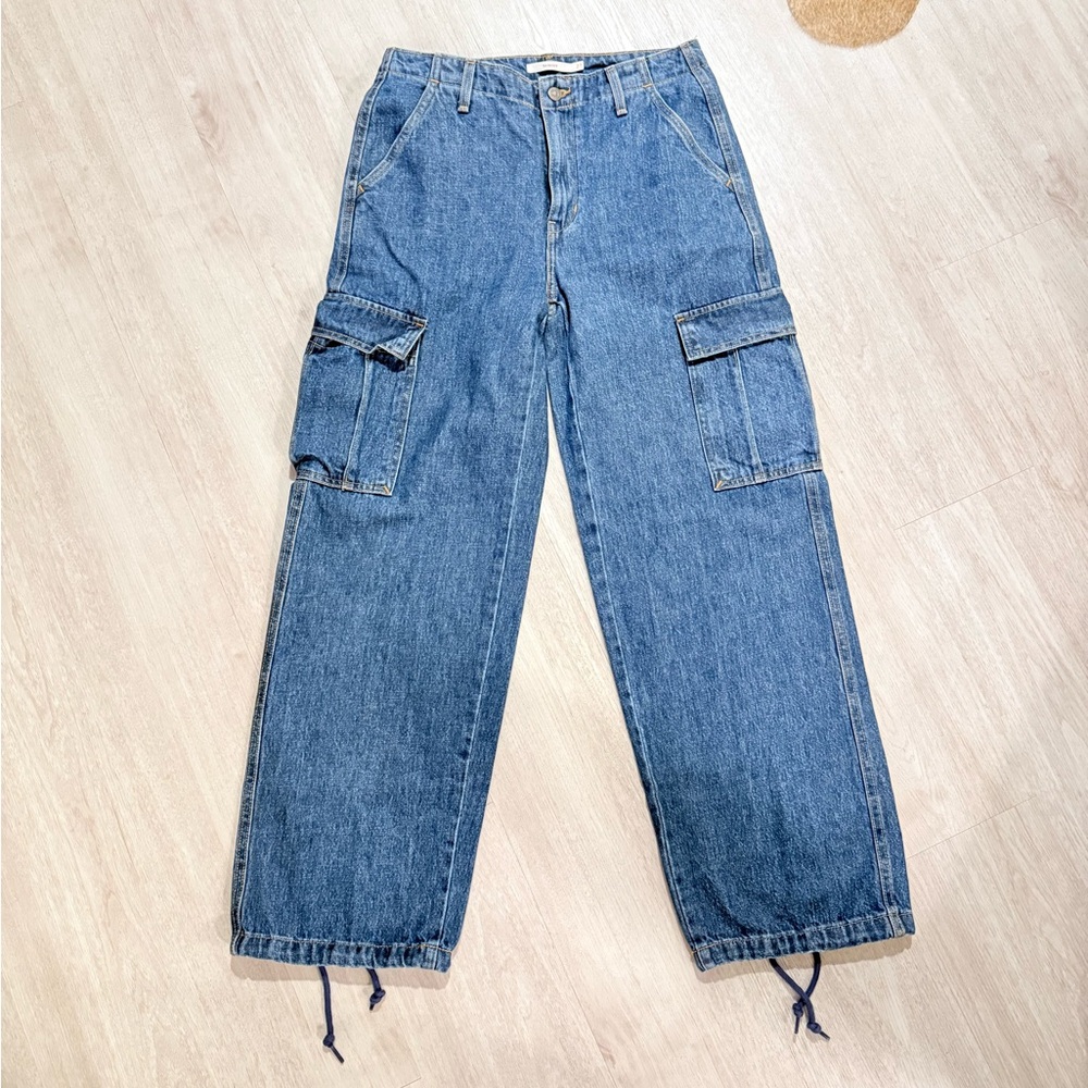 Levi’s 94 baggy cargo denim jeans loose fit